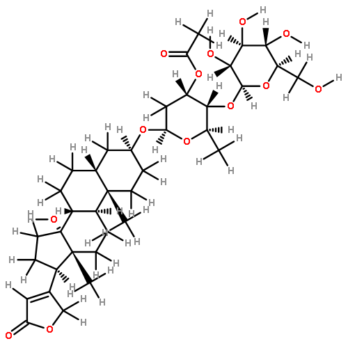 3'-O-acetylglucoevatromonoside