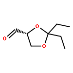 1,3-Dioxolane-4-carboxaldehyde,2,2-diethyl-, (4R)-