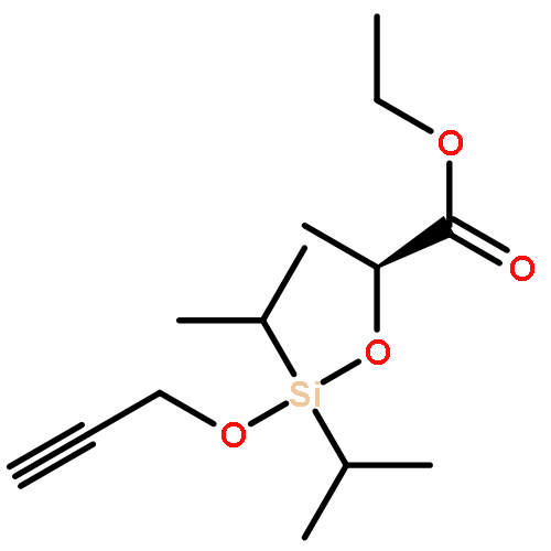 ethyl (2S)-2-{[diisopropyl(prop-2-yn-1-yloxy)silyl]oxy}propanoate