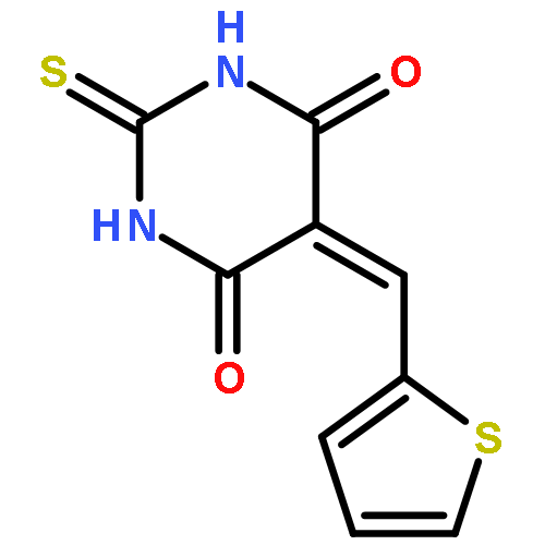 4,6(1H,5H)-Pyrimidinedione,dihydro-5-(2-thienylmethylene)-2-thioxo-