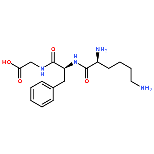 Glycine, N-(N-L-lysyl-L-phenylalanyl)-