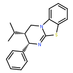 (2S,3R)-3,4-Dihydro-3-isopropyl-2-phenyl-2H-pyrimido[2,1-b]benzothiazole