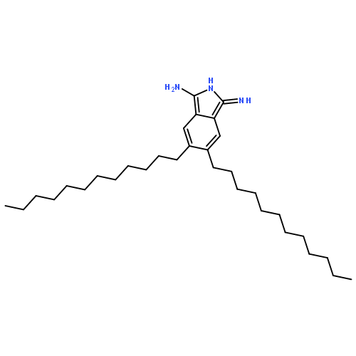 1H-Isoindol-3-amine, 5,6-didodecyl-1-imino-