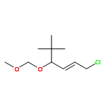 2-Hexene, 1-chloro-4-(methoxymethoxy)-5,5-dimethyl-, (E)-