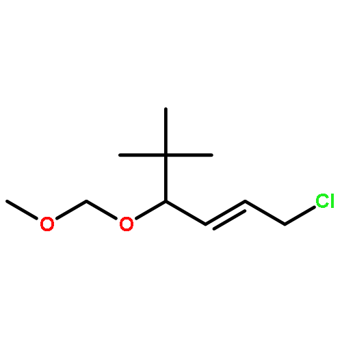 2-Hexene, 1-chloro-4-(methoxymethoxy)-5,5-dimethyl-, (E)-