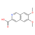 3-Isoquinolinecarboxylic acid, 6,7-dimethoxy-