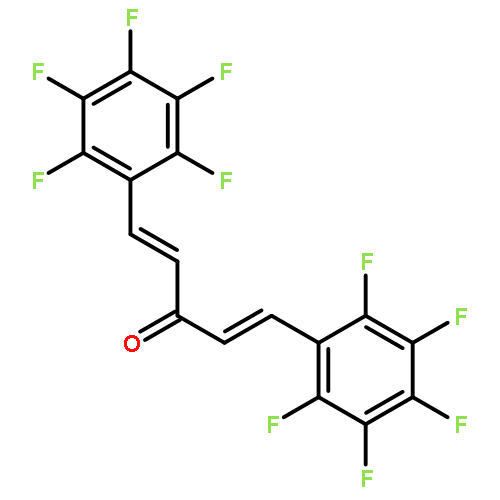 1,4-Pentadien-3-one, 1,5-bis(pentafluorophenyl)-, (E,E)-