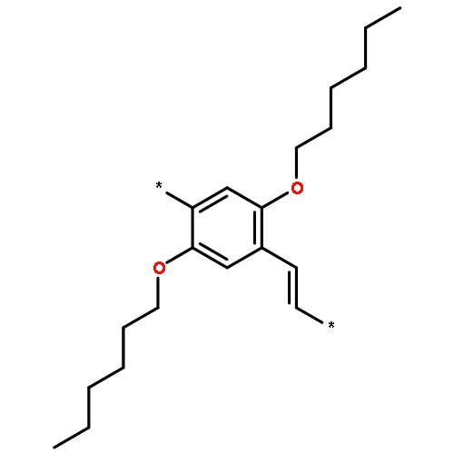 Poly[[2,5-bis(hexyloxy)-1,4-phenylene]-1,2-ethenediyl]