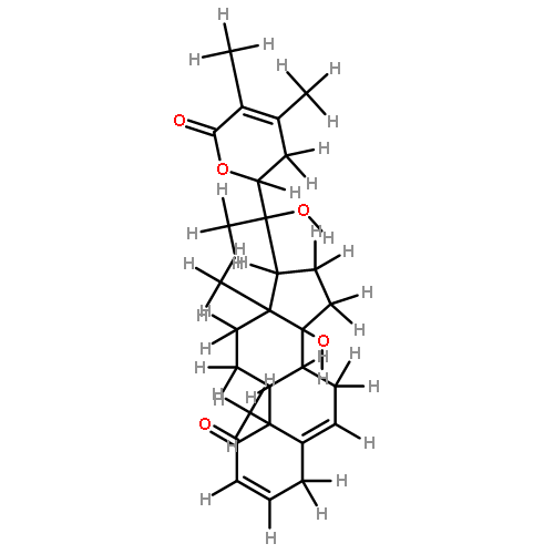 (20R,22R)-14beta,20beta-dihydroxy-1-oxowitha-2,5,24-trienolide