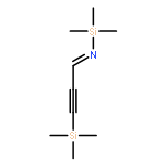 Silanamine, 1,1,1-trimethyl-N-[3-(trimethylsilyl)-2-propynylidene]-, (E)-