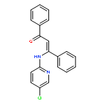 2-Propen-1-one, 3-[(5-chloro-2-pyridinyl)amino]-1,3-diphenyl-, (Z)-