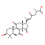 Lanosta-8,20(22)-dien-26-oicacid, 3-hydroxy-7,11,15,23-tetraoxo-, (3b,20E)-