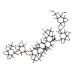 3-O-2)-alpha-L-arabinopyranosyl>-28-O-6)-beta-D-glucopyranosyl>oleanolic acid