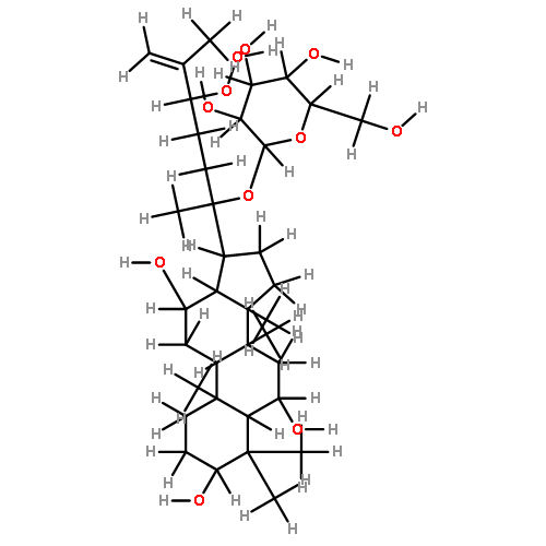 3beta,6alpha,12beta,20beta-tetrahydroxy-24xi-hydroperoxy-dammar-25(26)-ene 20-O-beta-D-glucopyranoside