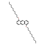 Anthracene, 1,5-bis(decyloxy)-