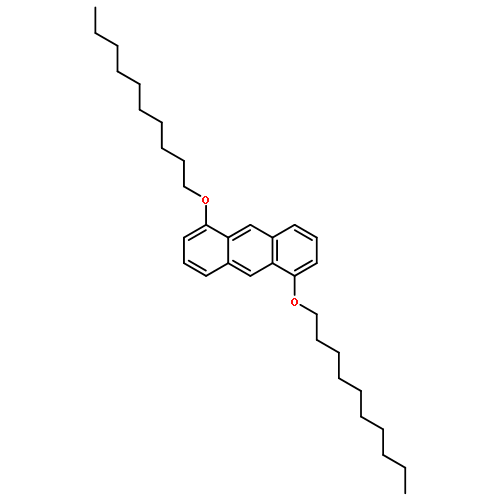 Anthracene, 1,5-bis(decyloxy)-