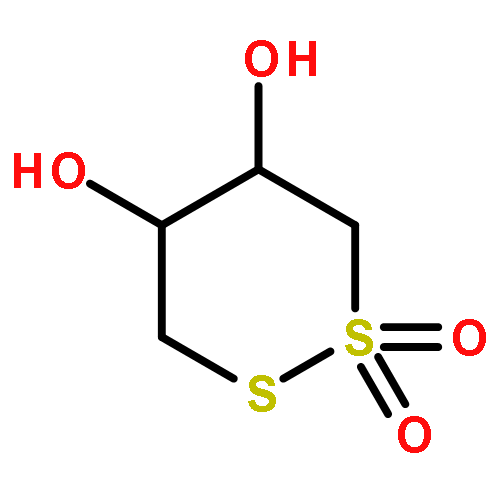 1,2-Dithiane-4,5-diol,1,1-dioxide, (4R,5S)-rel-