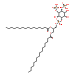 D-myo-Inositol,1-[(2R)-2,3-bis[(1-oxohexadecyl)oxy]propyl hydrogen phosphate]4,5-bis(dihydrogen phosphate) (9CI)