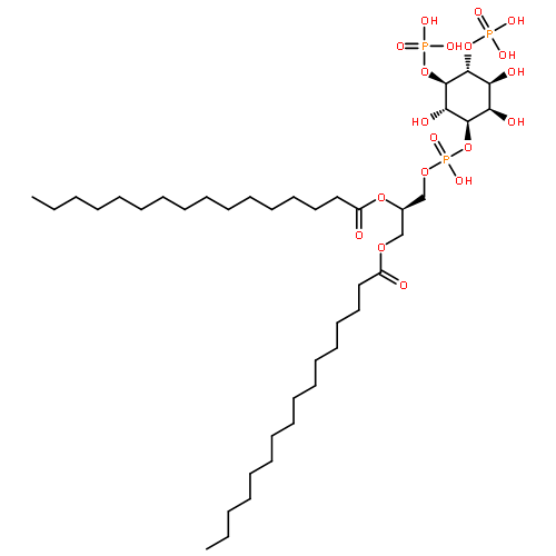 D-myo-Inositol,1-[(2R)-2,3-bis[(1-oxohexadecyl)oxy]propyl hydrogen phosphate]4,5-bis(dihydrogen phosphate) (9CI)