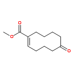 1-Cyclodecene-1-carboxylic acid, 6-oxo-, methyl ester, (E)-