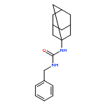 Urea, N-(phenylmethyl)-N'-tricyclo[3.3.1.13,7]dec-1-yl-