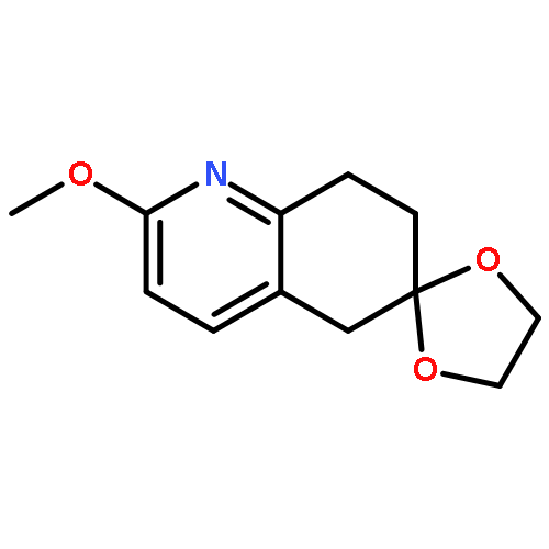 Spiro[1,3-dioxolane-2,6'(5'H)-quinoline], 7',8'-dihydro-2'-methoxy-