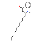 (Z)-1-Methyl-2-(undec-6-enyl)quinolin-4(1H)-one