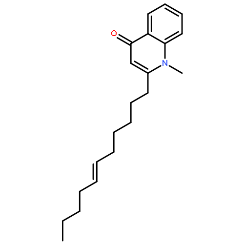 (Z)-1-Methyl-2-(undec-6-enyl)quinolin-4(1H)-one