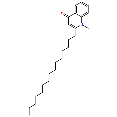 4(1H)-Quinolinone, 1-methyl-2-(10Z)-10-pentadecenyl-