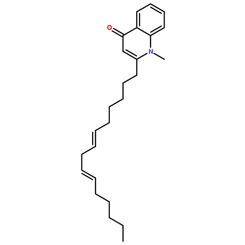 4(1H)-Quinolinone, 1-methyl-2-(6Z,9Z)-6,9-pentadecadienyl-