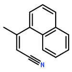 2-Butenenitrile, 3-(1-naphthalenyl)-, (E)-