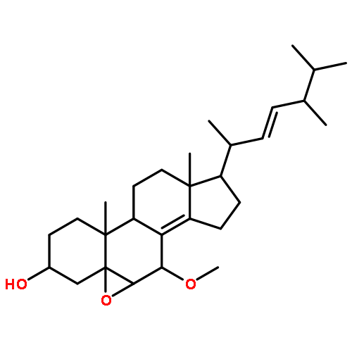 22E-7alpha-methoxy-5alpha,6alpha-epoxyergosta-8(14),22-dien-3beta-ol