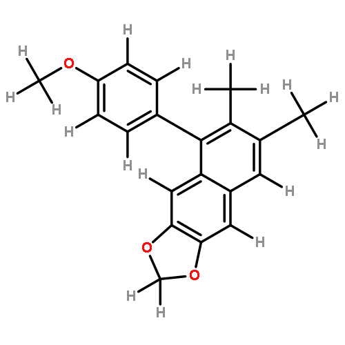 4'-methoxy-4,5-methylenedioxy-2,7'-cycloligna-7,7'-diene