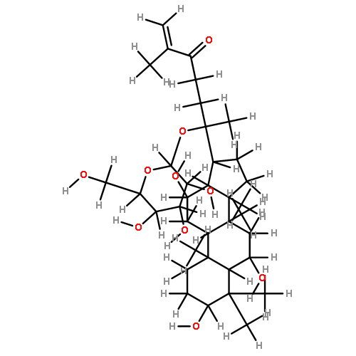 (20S)-3beta,6alpha,12beta20-tetrahydroxydammara-25-ene-24-one 20-O-beta-D-glucopyranoside