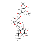 2-O-[6-O-(5-O-syringoyl-beta-D-apiofuranosyl)-beta-D-glucopyranosyl]isopropyl alchohol