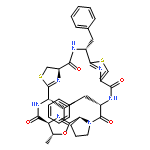 3H,12H-4,1:11,8:18,15-Trinitrilo-1H-pyrrolo[2,1-c][1,11,18,4,7,14,21]oxadithiatetraazacyclotetracosine-5,12,19,22(4H)-tetrone,6,7,10,11,13,14,20,21,24,25,26,26a-dodecahydro-3-methyl-7-(1-methylethyl)-14,21-bis(phenylmethyl)-,(3R,4S,7S,11R,14R,21S,26aS)- (9CI)