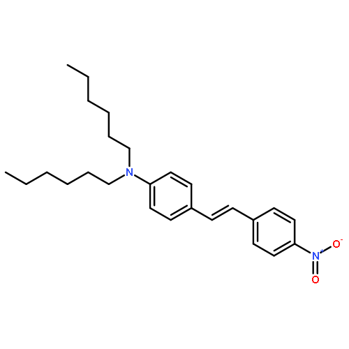 Benzenamine, N,N-dihexyl-4-[2-(4-nitrophenyl)ethenyl]-