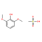 Phenol, 2,6-dimethoxy-, methanesulfonate