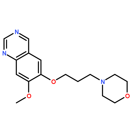 7-methoxy-6-(3'-N-morpholino)propoxyquinazoline