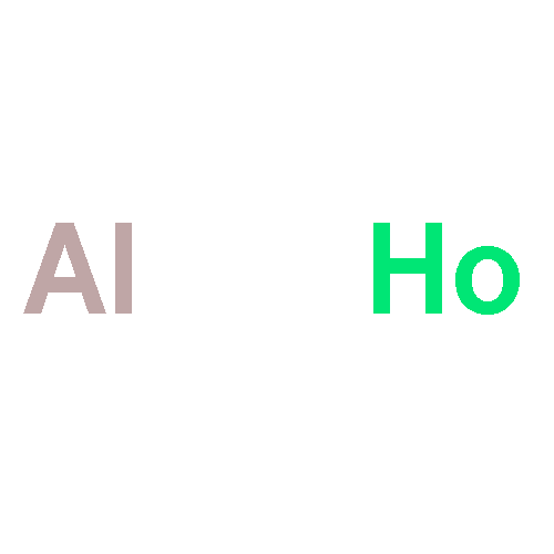 Aluminum, compd. with holmium (1:1)