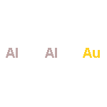 Aluminum, compd. with gold (2:1)