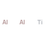 Aluminum, compd. with titanium (2:1)