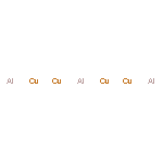 Aluminum, compd. with copper (3:4)