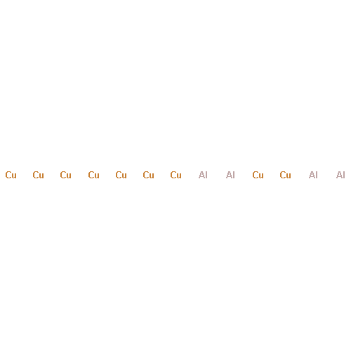 Aluminum, compd. with copper (4:9)