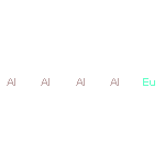 Aluminum, compd. with europium (4:1)