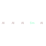 Aluminum, compd. with samarium (4:1)