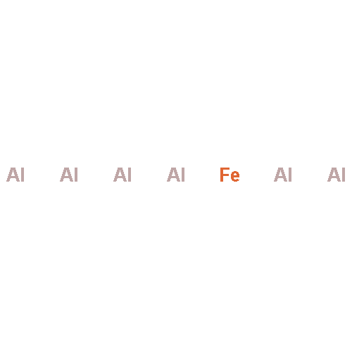 Aluminum, compd. with iron (6:1)