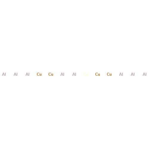 Aluminum, compd. with cerium and copper (8:1:4)