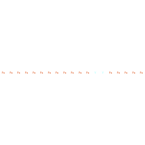 Iron, compd. with yttrium (17:2)