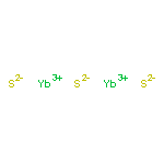 ytterbium(+3) cation trisulfide